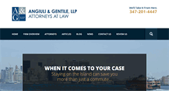 Desktop Screenshot of aglawnyc.com